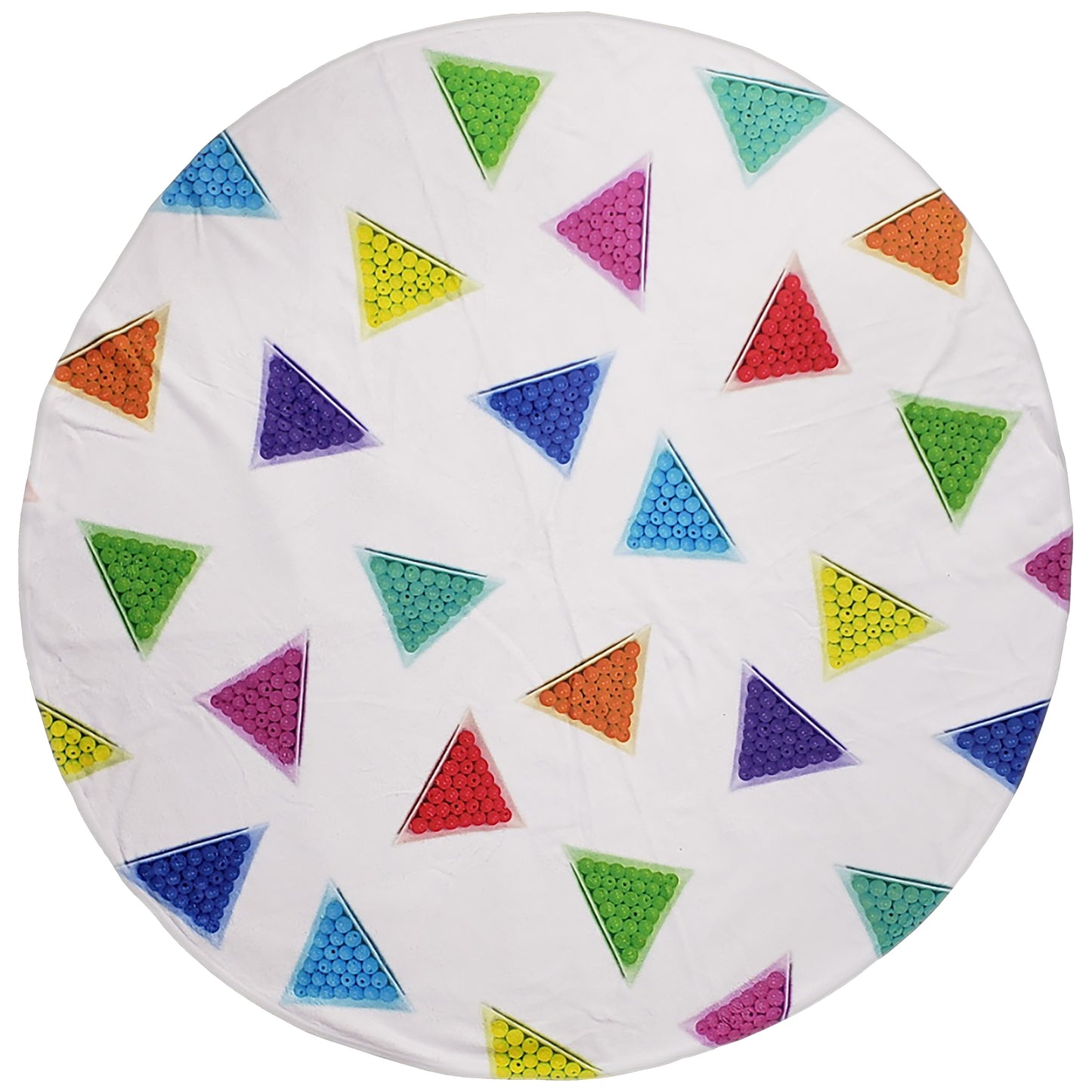 59" Round Beach Towel Dye Sublimated