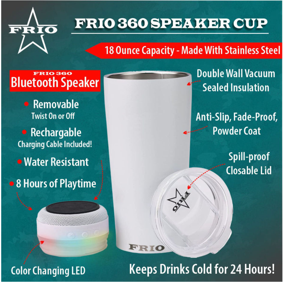 Frio 360 Speaker Tumbler